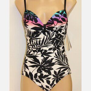 New Coco Reef Swimsuit Bikini 1 one piece Sz 32/34C Underwire